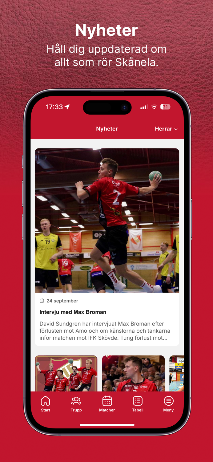 Skånela IF - Gameday