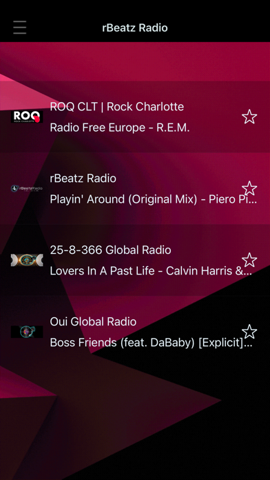 rBeatz Radio Screenshot