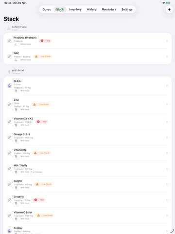 My Med Routine Screenshot 2