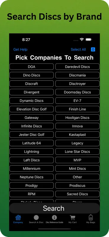 MyDiscGolfBag screenshot 1 of 6