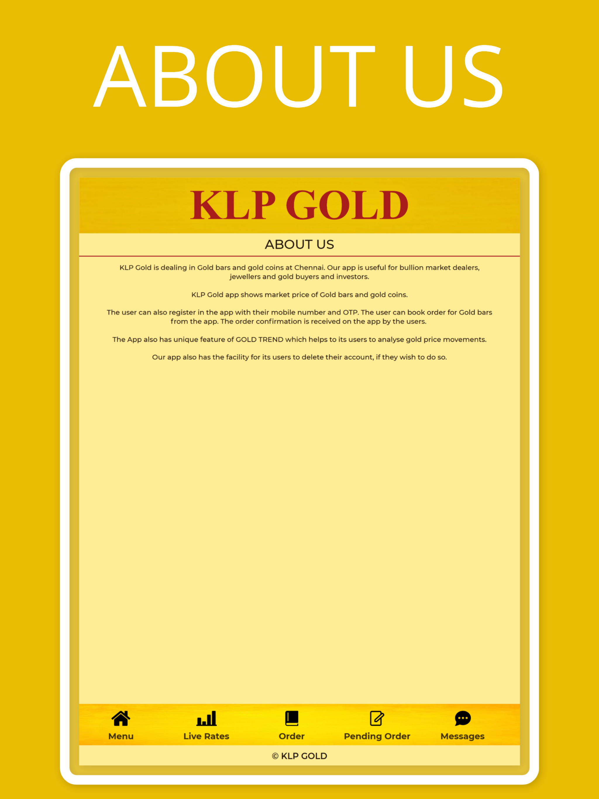 KLP Gold