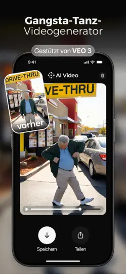 Screenshot von AI Video – KI-Video-Generator auf dem iPhone 3