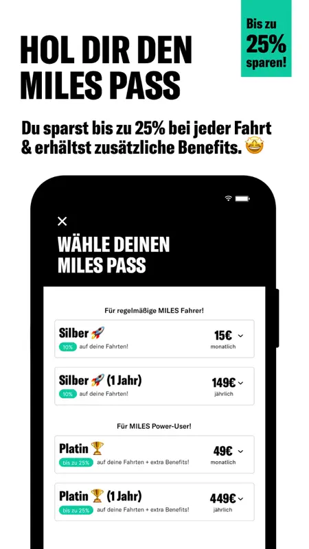 MILES Carsharing & Vansharing screenshot 6 of 7