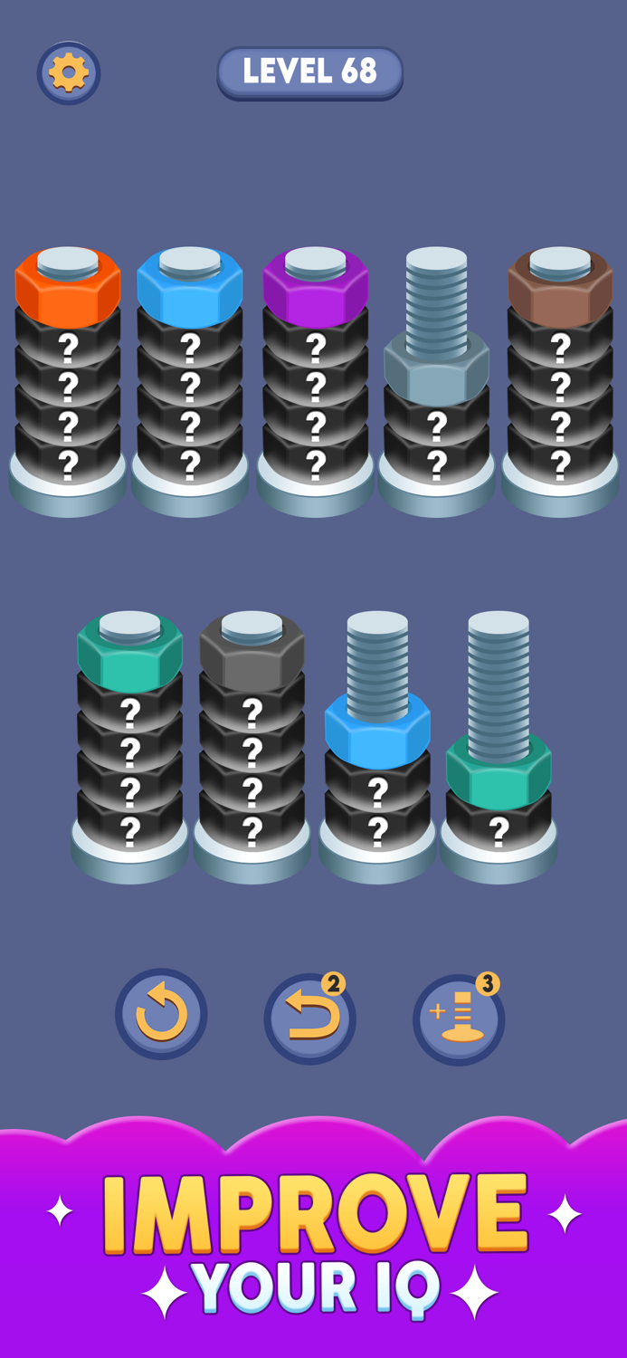 Nuts And Bolts Screw Sort