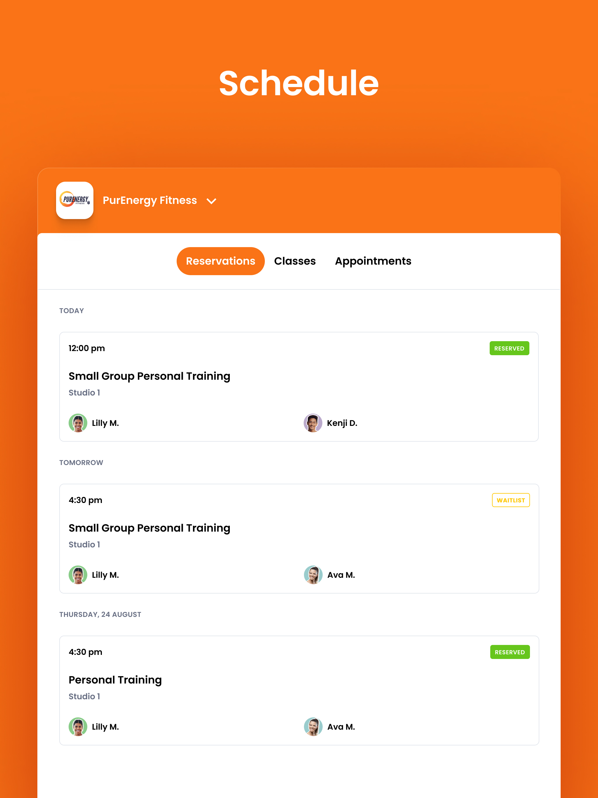 PurEnergy Fitness US screenshot 8