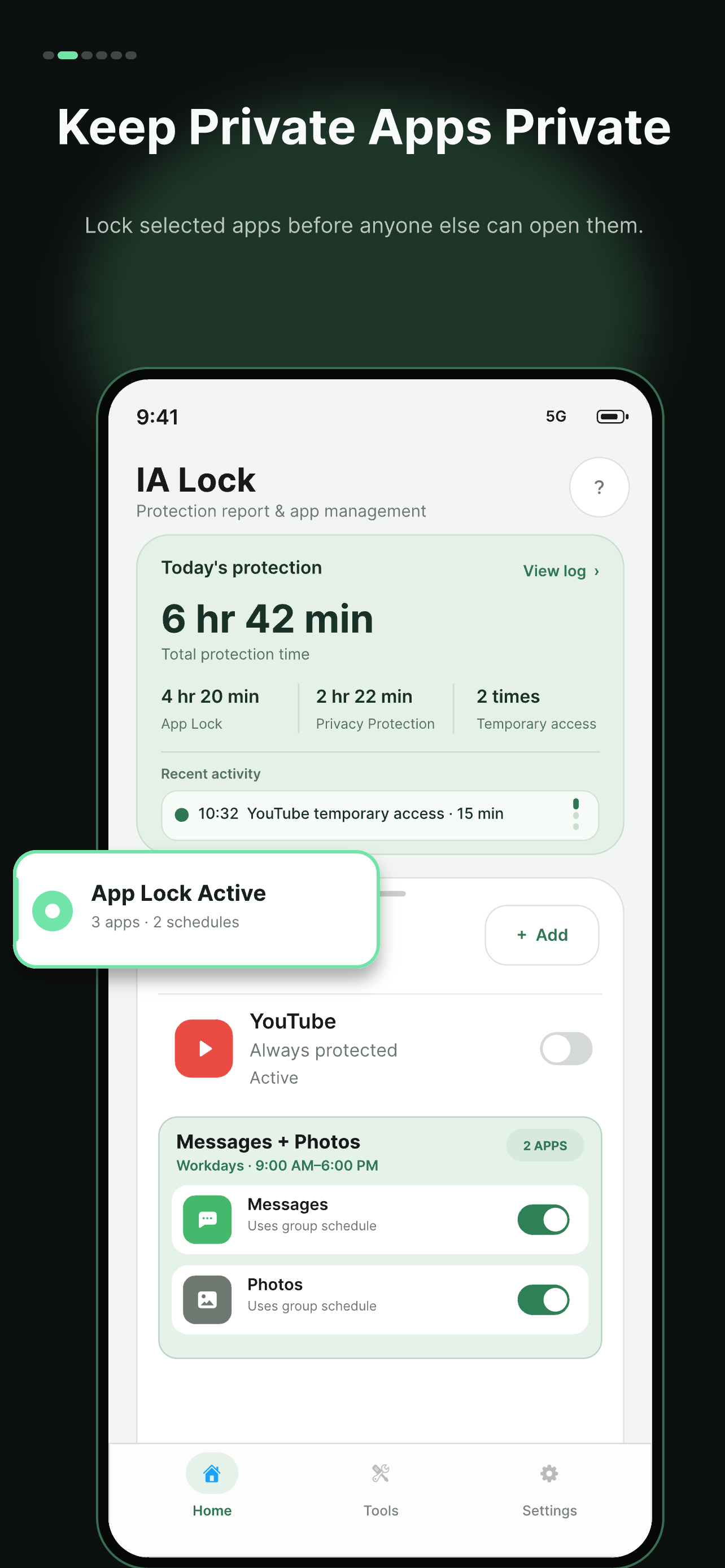 App Lock & App Hider: IA Lock™ screenshot 2