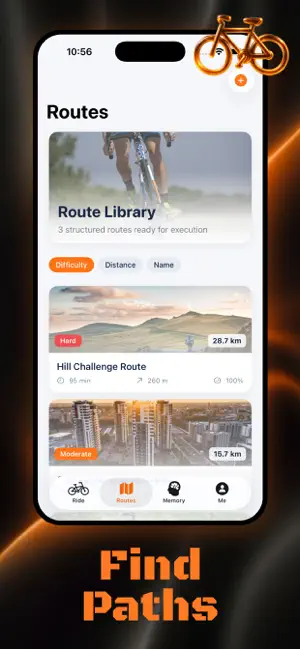 Velto - Ride Log iPhone screenshot 2