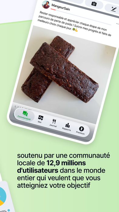 Screenshot #2 pour Compteur de Calories fatsecret