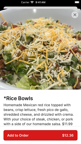 Family Grill iPhone screenshot 3 - Food & Drink app