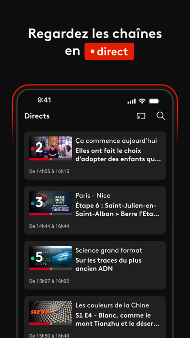 Screenshot #2 pour france.tv: direct et replay TV
