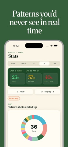 Picklo: My Pickleball Journal screenshot