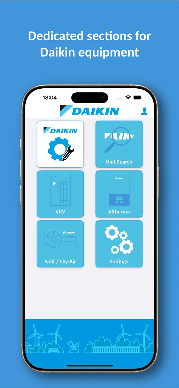 Screenshot #1 pour Daikin Service