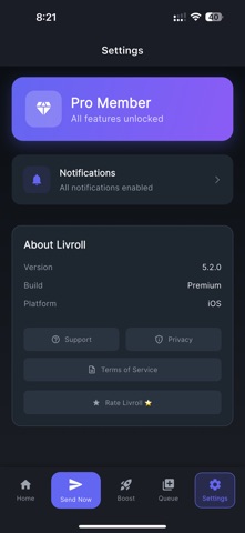 Livroll - Editor For Snapchat Screenshot 5 of 5