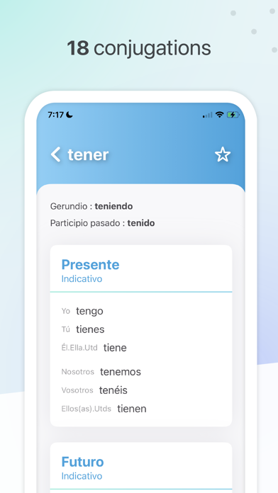 Verbos + Screenshot