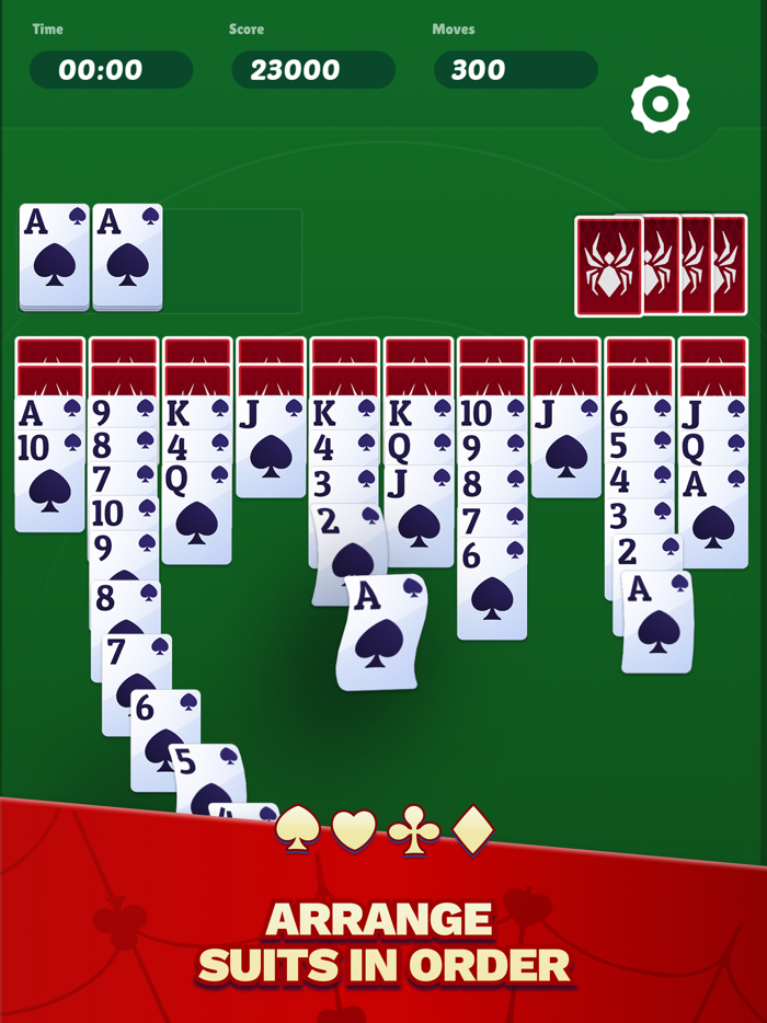 Spider Solitaire Go Card Game