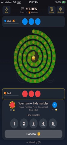 Mehen iPhone screenshot