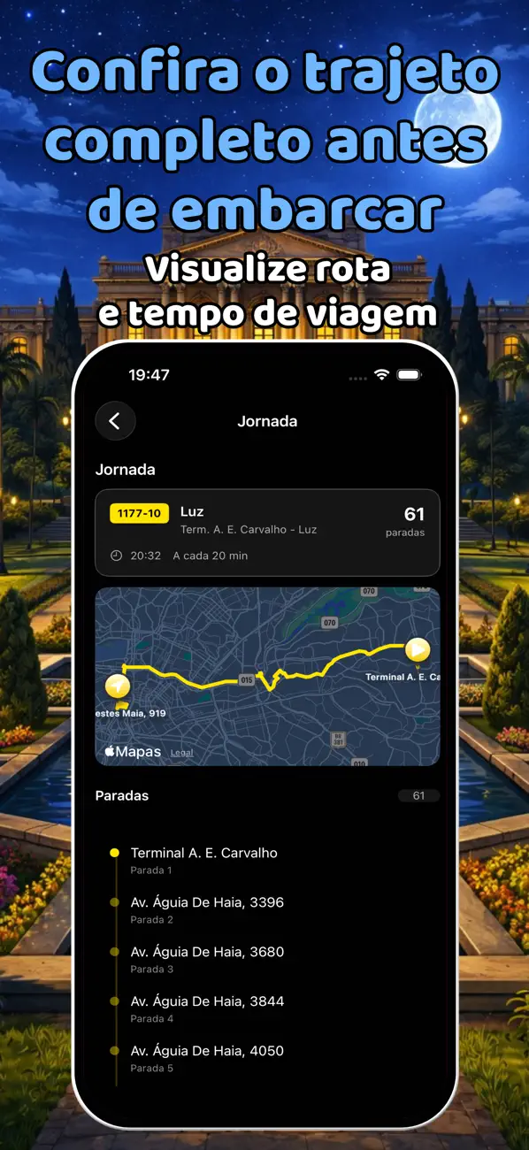 Screenshot #3 pour Due SP: Bus, Metro & CPTM