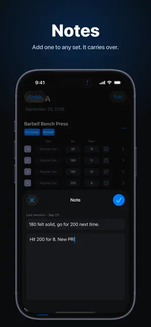 Repium: Workout Tracker screenshot 3