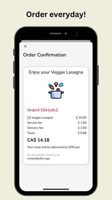 Oft - Affordable Food Delivery Screenshot