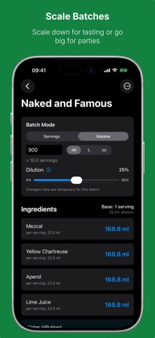 Jarra: Batch Cocktails & ABV Screenshot 1 of 6