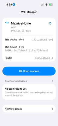 WIFI Manager: Network Scanner screenshot 1
