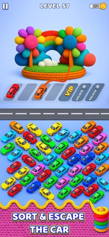 Car Escape: Yarn Sort Puzzle Screenshot 6 of 10