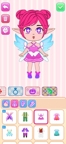 公主换装游戏：适合小女孩的游戏 screenshot