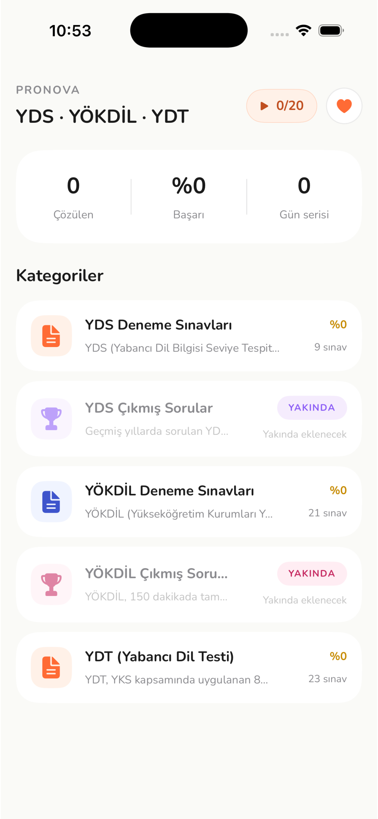 Pronova: YDS YOKDIL YDT screenshot 4