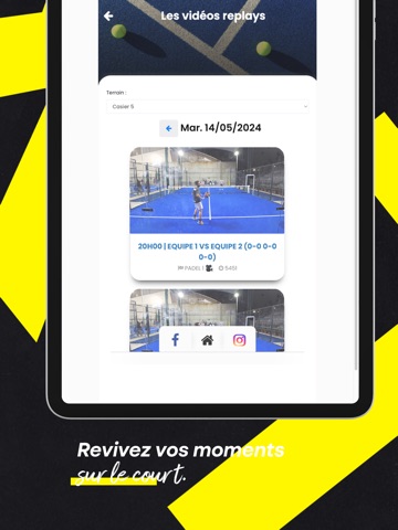 SALINDRES TENNIS PADEL iPad screenshot