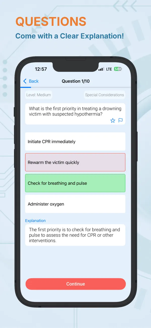 Screenshot #3 pour ACLS PALS BLS Exam Prep