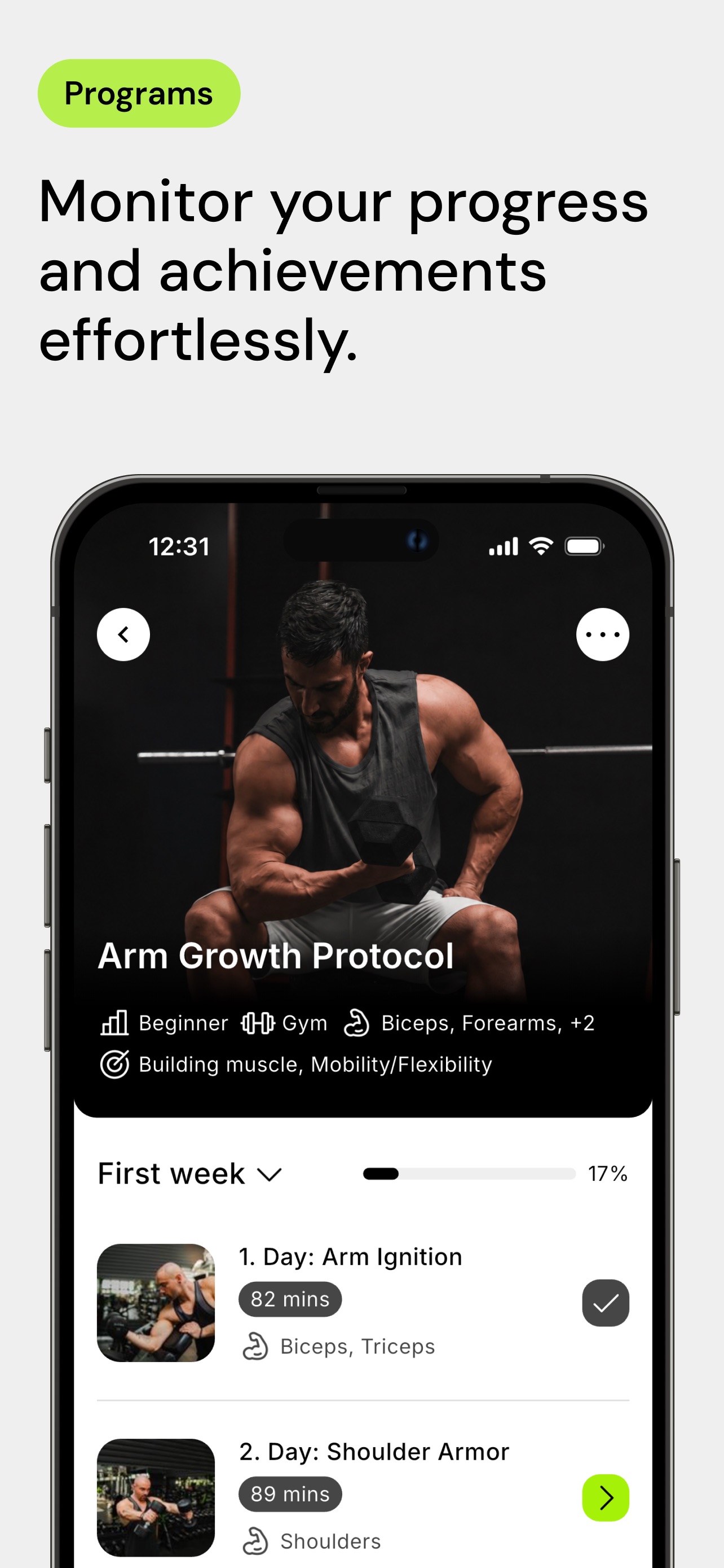 Screenshot 3 of Novalive: Workout & Nutrition