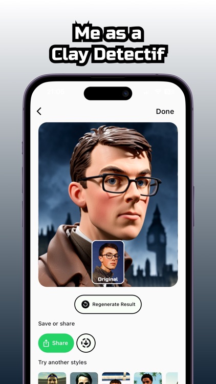 Pixy AI Fun Headshot Generator screenshot-7