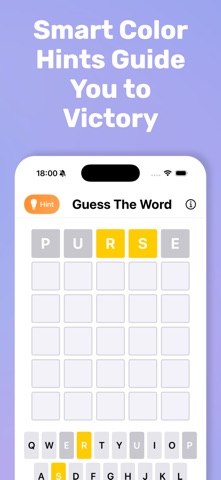 Word guess - game screenshot