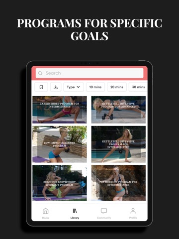 ZGYM iPad screenshot