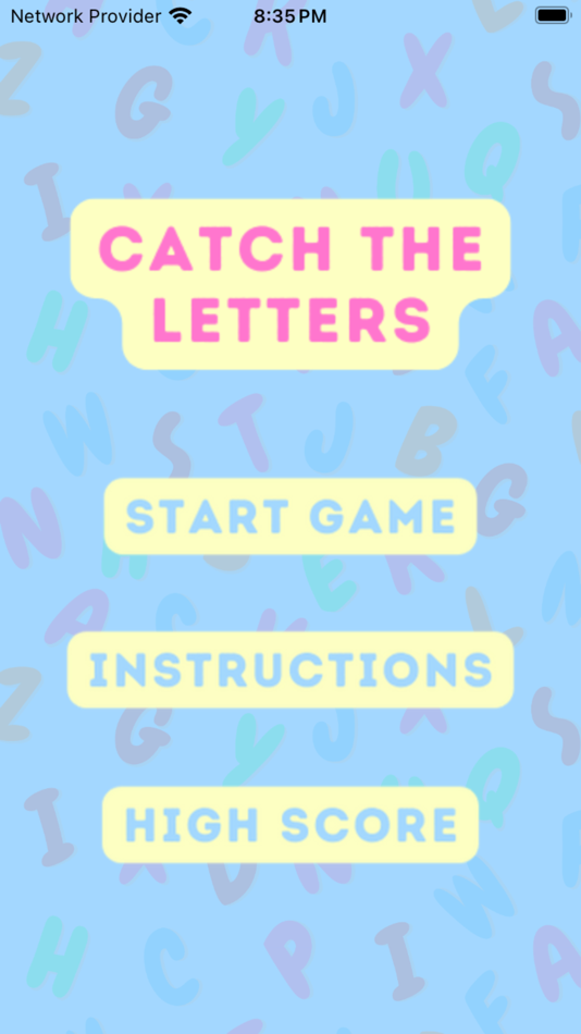 #1. Catch The Letters (iOS) 由: M ZONE (Apps)