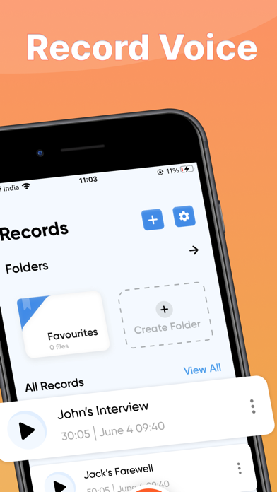 Voice Recorder - Memos Record Screenshot
