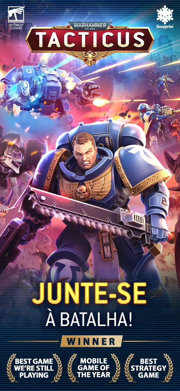Warhammer 40,000: Tacticus ™ iOS Mod IPA screenshot 1 - iOS game interface