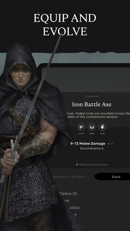 Eldrum: Untold - RPG de Texto screenshot 4