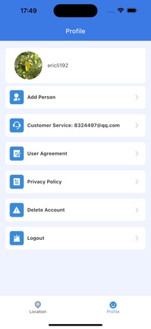 Safe360-Guard loved ones safe iPhone screenshot