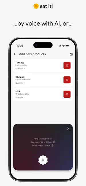 eat it! (expiry date tracker) screenshot 3