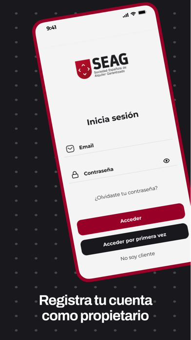 SEAG alquiler garantizado Screenshot