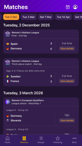 UEFA EURO & Nations League screenshot