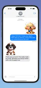 Cute Doggies Stickers screenshot #3 for iPhone