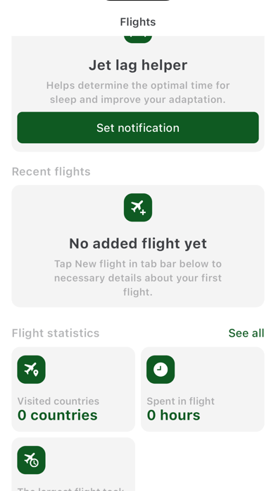 Avia Flights - Planner Screenshot