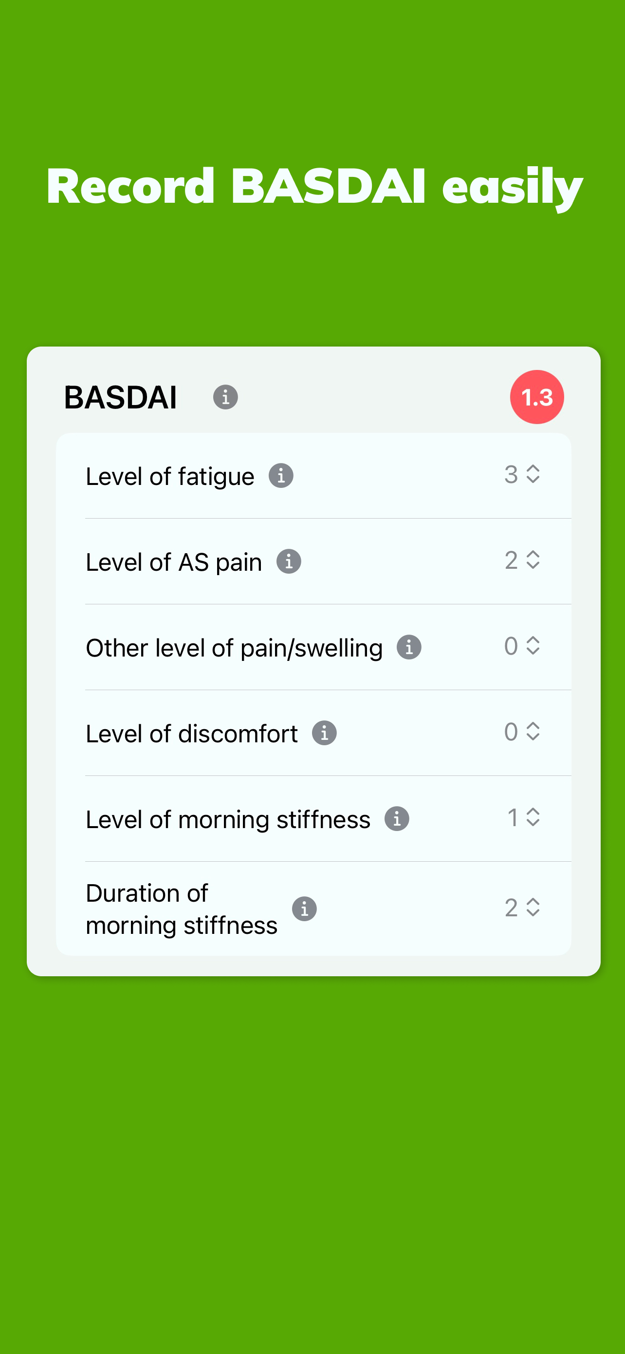 Rapha, Ankylosing Spondylitis