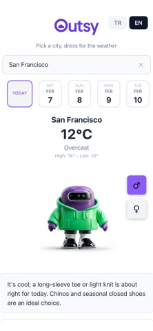 Outsy Weather Screenshot 3 of 8