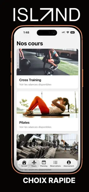 ISLAND fitness screenshot 4