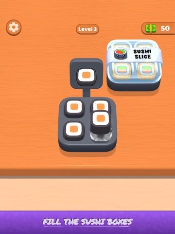 Sushi Slice Puzzle iPad screenshot