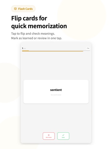 GMAT 2000 Vocabulary iPad screenshot