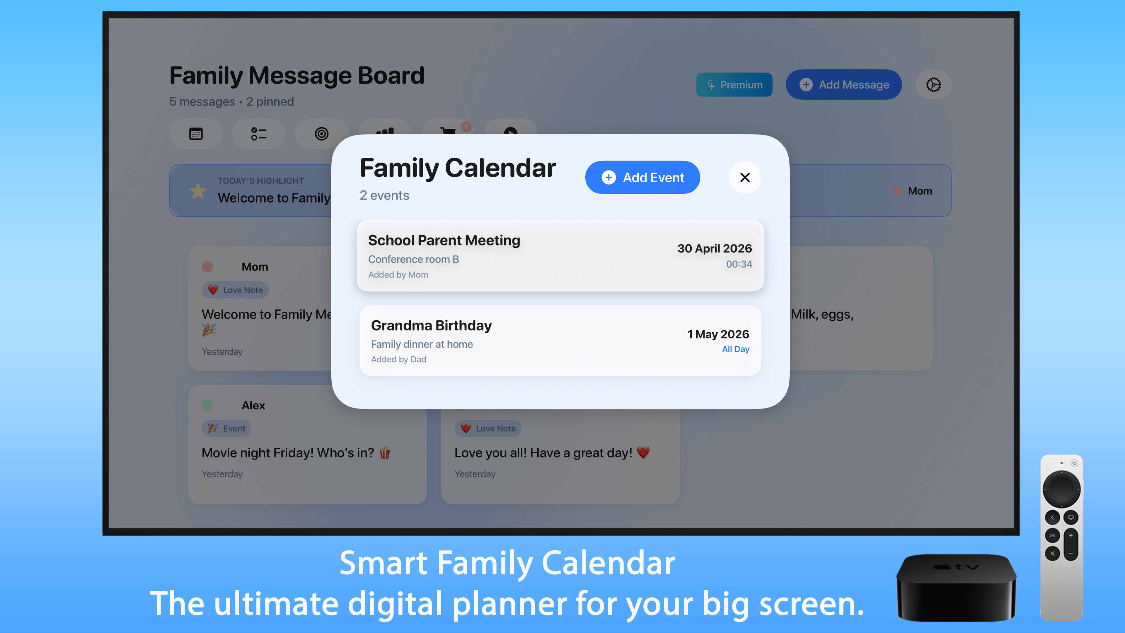 Family Board - Notes & Tasks screenshot 2